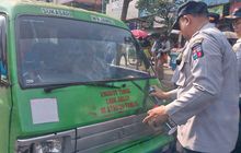 Bandel, 16 Angkot Tua Bogor Berakhir Dicoret-coret Cat Semprot Dishub
