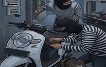 Maling Spesialis Motor Mahasiswa di Tangsel, Cuma Incar Dengan Ciri Begini
