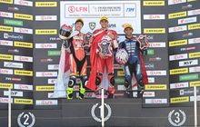 Nunggang CBR Skuad AHRT Unjuk Gigi di ARRC Mandalika, Dua Podium Diamankan