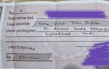 Perpanjang SIM A Dimintai Bayar Asuransi Rp 50.000, Tanda Terima Kuitansi Tulisan Tangan