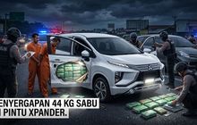 Mitsubishi Xpander Disergap Polisi, Dalam Doortrim Tersimpan 44 Bungkusan Diduga Senilai Miliaran Rupiah