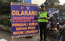 Kocak, Polisi Bikin Baliho Peringatan yang Bisa Bikin Pengendara Takut Ngebut