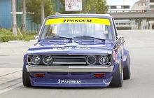 Ketika Datsun Pikap Buat Ke Pasar Dibikin Jadi ‘Nakal’ Ala Rocket Bunny 
