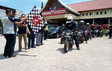 Turing Padang-Bukittinggi Pakai Honda CB150R Meriahkan Honda Bikers Day 2017 Regional Sumatera