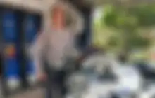 Percuma Dibuat Rapi, Anggota Polisi Ini Punya Ilmu Cepat Deteksi Pelat Nomor Palsu