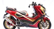 Pakai Tubuh Iron Man, NMAX ini Raih Best Theme di Final Customaxi