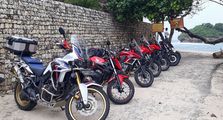 Sunmori Komunitas Honda Big Bike Jogja ke Pantai Watu Karung, Enggak Takut Basah Tapi Takut Lapar!