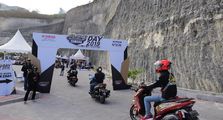 MAXI Yamaha Day 2019 di Bali Sukses Bikin Padat Pantai Melasti