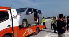 Truk Towing Angkut Nissan Evalia, Ketahuan Isinya Rombongan Pemudik Gelap, Begini Tindakan Petugas
