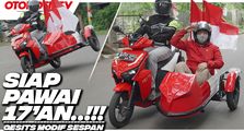 Video Skuter Listrik Gesits Dimodifikasi Pakai Sespan, Seperti Ini Impresi Berkendaranya 