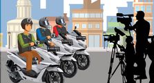 Honda PCX 160 Digunakan Influencer Diduga Pakai Pelat Palsu, Apa Sanksi Buat yang Melakukannya?