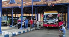 Aturan Larangan Mudik Berakhir, Penumpang di Terminal Patria Blitar Capai Ribuan Orang per Hari