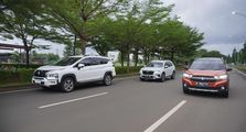 Akselerasi Mobil Baru Xpander Cross VS XL7 VS BR-V, Siapa Paling Oke?