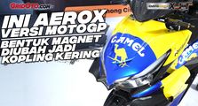 Video Modifikasi Yamaha Aerox 155 Tema Racing, Keren Parah Sob!
