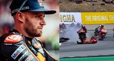 Seram! Begini Pengakuan Brad Binder Usai Lindas Kaki Pecco Bagnaia di Balapan MotoGP Catalunya 2023