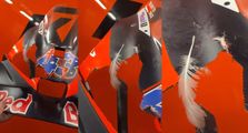 Bolong, Begini Kondisi Fairing Jack Miller Usai Tabrak Burung di MotoGP Australia 2024