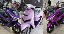 Ada Lilac Pink Sampai Ungu Magenta, Dealer Honda Ini Layani Custom Warna Motor Sesuai Keinginan