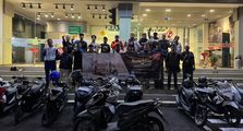 Astra Motor Yogyakarta Undang Komunitas Honda BeAT Night Riding Keliling Kota, Intip Keseruannya
