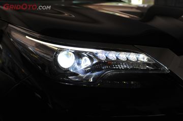 Toyota Fortuner Hidden Beach Memanfaatkan Fitur Lampu Canggih Gridoto Com