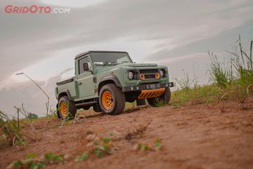 land rover defender garapan cewek