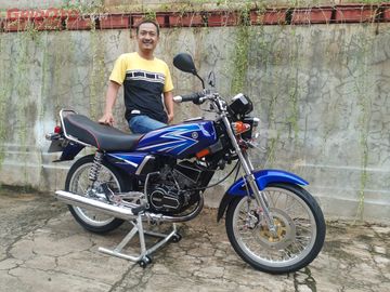 Modifikasi Yamaha Rx King Dibikin Menawan Modal Ubahan Simpel Stylish Gridoto Com