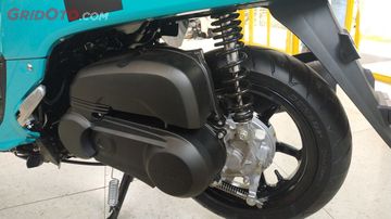 Mesin Yamaha Fazzio merupakan versi baru, Blue Core 125 cc yang dilengkapi sistem Hybrid
