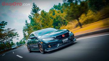 Video Honda Civic Hatchback Turbo Dikasih Kaki Mewah, Pelek Volk ...