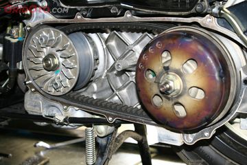 Ilustrasi CVT motor matic