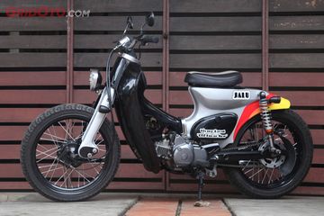 Honda Supra 125 Jadi Imut Berkonsep Choppy Cub Gridoto Com Hahay.thanks to :allah swtdan semua yang udah support.follow.