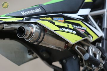 Wah Keren Kawasaki Klx150 Bf Satu Ini Diubah Jadi Supermoto Gridoto Com