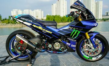 Mx King 150 Serasi Pakai Full Fairing Yamaha R1 Tampil Hedon Kiblat Ke Valentino Rossi Gridoto Com Mx King 150 Serasi Pakai Full Fairing Yamaha R1 Tampil Hedon Kiblat Ke Valentino Rossi Gridoto Com