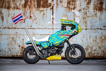 Soal tampilan, bosozoku mini ini juaranya