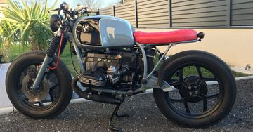 Ganteng Maksimal Bmw R65 Monolever Tampil Kalem Pakai Gaya Neo Retro Gridoto Com