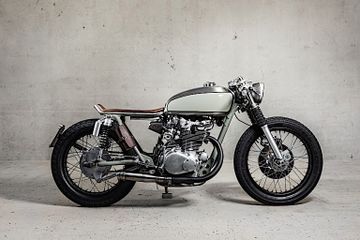 V02 Honda Cb450 Cafe Racer Berdesain Menarik Sukses Dikemas Simpel Gridoto Com