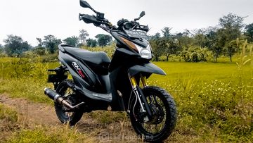 Rombak Honda Beat Jadi Ala Adventure Cukup Modal Rp 7 Jutaan Gridoto Com