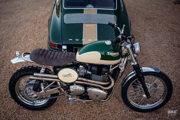 triumph scrambler vintage
