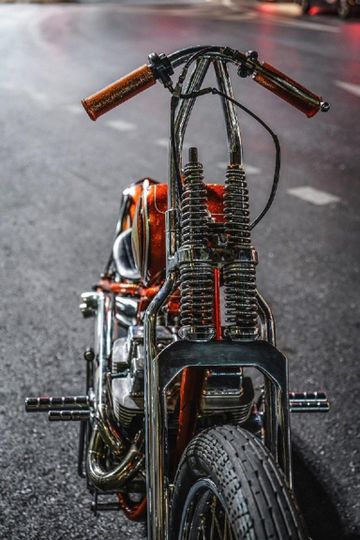 Honda Rebel 250 Jadi Chopper Pakai Rangka Rigid Finishingnya Asyik Gridoto Com