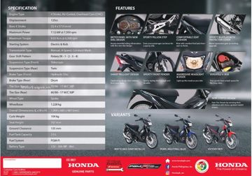 Bebek Sport Baru Honda Meluncur Cuma Rp 21 Jutaan Konsumsi m 67 5 Km Liter Gridoto Com