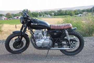 Kawasaki KZ400 Jadi Street Scrambler Ubahan Ringan Hasil Jempolan GridOto