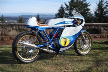 Suzuki T500 Titan, Dedikasi Untuk Pembalap Legendaris Barry Sheene ...