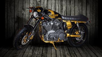Harley Davidson Sportster Cafe Racer Ala Resep Italia Gridoto Com