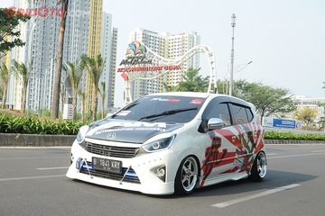 810 Koleksi Modifikasi Stiker Mobil Agya Merah Terbaik