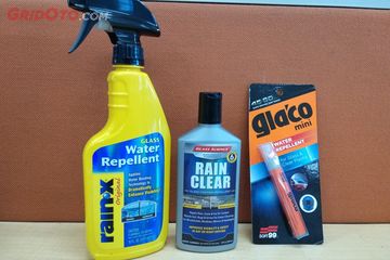 Pilihan Water Repellent Yang Ampuh Bikin Kaca Mobil Jelas Saat