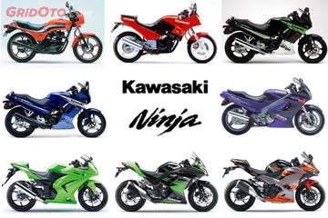 Belum Banyak Yang Tahu Ini Sejarah Kawasaki Ninja 250 Lengkap Dari Tahun 1983 Sampai Sekarang Gridoto 