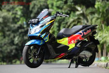 30+ Ide Stiker Buat Motor Beat New Red Bull - Sticker Fans