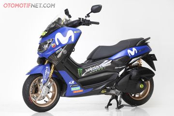 Begini Kalau Penggemar Valentino Rossi Modif Yamaha Nmax Pasti