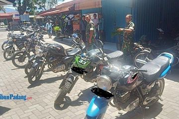 Modif Tangki Motor Nakal Di Padang Kena Ciduk Kadin Perdagangan Nekat Laporkan Ke Polisi Gridoto Com