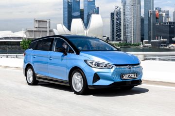 BYD e6 Generasi Terbaru Ada di Singapura Begini Spesifikasinya
