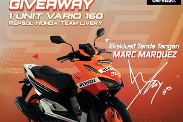 Semua Bisa Berkesempatan, Vario 160 Bertanda Tangan Marc ...