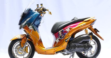 Dapat Gelar Ganda, Yamaha Lexi Ini Raih Best Modificator's Choice